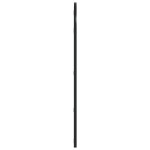 vidaXL Oglindă de perete, negru, 40x80 cm, arcuită, fier vidaXL Oglindă de perete, negru, 40x80 cm, arcuită, fier