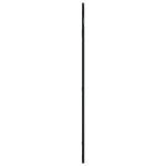 vidaXL Oglindă de perete, negru, 50x100 cm, arcuită, fier vidaXL Oglindă de perete, negru, 50x100 cm, arcuită, fier