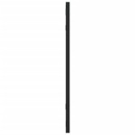 vidaXL Oglindă de perete, negru, 50x50 cm, pătrată, fier vidaXL Oglindă de perete, negru, 50x50 cm, pătrată, fier