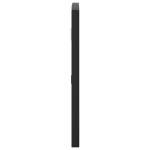 vidaXL Oglindă de perete, negru, 60x30 cm, arcuită, fier vidaXL Oglindă de perete, negru, 60x30 cm, arcuită, fier