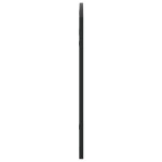 vidaXL Oglindă de perete, negru, 100x60 cm, arcuită, fier vidaXL Oglindă de perete, negru, 100x60 cm, arcuită, fier