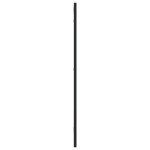 vidaXL Oglindă de perete, negru, 30x80 cm, dreptunghiulară, fier vidaXL Oglindă de perete, negru, 30x80 cm, dreptunghiulară, fier