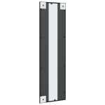 vidaXL Oglindă de perete, negru, 30x100 cm, dreptunghiulară, fier vidaXL Oglindă de perete, negru, 30x100 cm, dreptunghiulară, fier