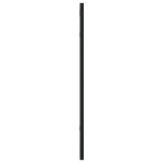 vidaXL Oglindă de perete, negru, 50x60 cm, dreptunghiulară, fier vidaXL Oglindă de perete, negru, 50x60 cm, dreptunghiulară, fier