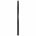 vidaXL Oglindă de perete, negru, 60x30 cm, arcuită, fier vidaXL Oglindă de perete, negru, 60x30 cm, arcuită, fier