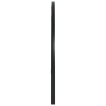 vidaXL Oglindă de perete, negru, 80x40 cm, arcuită, fier vidaXL Oglindă de perete, negru, 80x40 cm, arcuită, fier