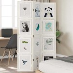 vidaXL Paravan cameră 3 panouri, alb, lemn masiv paulownia vidaXL Paravan cameră 3 panouri, alb, lemn masiv paulownia