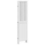 vidaXL Paravan cameră 4 panouri, alb, lemn masiv paulownia vidaXL Paravan cameră 4 panouri, alb, lemn masiv paulownia