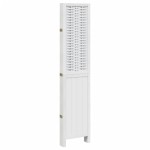 vidaXL Paravan cameră 5 panouri, alb, lemn masiv paulownia vidaXL Paravan cameră 5 panouri, alb, lemn masiv paulownia