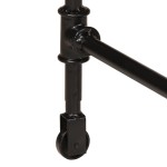 vidaXL Masă de bucătărie, 220x90x77 cm, lemn masiv reciclat