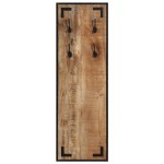 vidaXL Cuier pentru haine, 35x8x110 cm, lemn masiv de mango brut vidaXL Cuier pentru haine, 35x8x110 cm, lemn masiv de mango brut