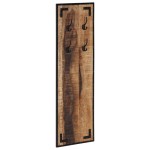 vidaXL Cuier pentru haine, 35x8x110 cm, lemn masiv de mango brut vidaXL Cuier pentru haine, 35x8x110 cm, lemn masiv de mango brut