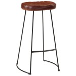 vidaXL Scaune de bar Gavin, 2 buc., maro închis, 44x37,5x78 cm vidaXL Scaune de bar Gavin, 2 buc., maro închis, 44x37,5x78 cm