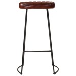 vidaXL Scaune de bar Gavin, 2 buc., maro închis, 44x37,5x78 cm vidaXL Scaune de bar Gavin, 2 buc., maro închis, 44x37,5x78 cm
