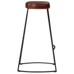 vidaXL Scaune de bar Gavin, 2 buc., maro închis, 44x37,5x78 cm vidaXL Scaune de bar Gavin, 2 buc., maro închis, 44x37,5x78 cm