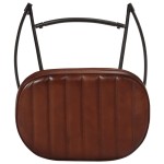vidaXL Scaune de bar Gavin, 2 buc., maro închis, 44x37,5x78 cm vidaXL Scaune de bar Gavin, 2 buc., maro închis, 44x37,5x78 cm