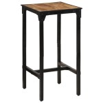 vidaXL Masă de bar, 60x55x107 cm, lemn masiv de mango nefinisat vidaXL Masă de bar, 60x55x107 cm, lemn masiv de mango nefinisat