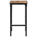 vidaXL Masă de bar, 60x55x107 cm, lemn masiv de mango nefinisat vidaXL Masă de bar, 60x55x107 cm, lemn masiv de mango nefinisat