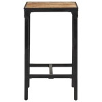 vidaXL Masă de bar, 60x55x107 cm, lemn masiv de mango nefinisat vidaXL Masă de bar, 60x55x107 cm, lemn masiv de mango nefinisat