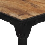 vidaXL Masă de bar, 60x55x107 cm, lemn masiv de mango nefinisat vidaXL Masă de bar, 60x55x107 cm, lemn masiv de mango nefinisat