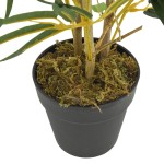 vidaXL Arbore din bambus artificial 368 de frunze 80 cm verde vidaXL Arbore din bambus artificial 368 de frunze 80 cm verde