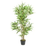vidaXL Arbore din bambus artificial 552 de frunze 120 cm verde vidaXL Arbore din bambus artificial 552 de frunze 120 cm verde