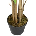 vidaXL Arbore din bambus artificial 828 de frunze 150 cm verde vidaXL Arbore din bambus artificial 828 de frunze 150 cm verde