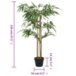 vidaXL Arbore din bambus artificial 760 de frunze 120 cm verde