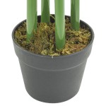 vidaXL Arbore din bambus artificial 384 de frunze 120 cm verde vidaXL Arbore din bambus artificial 384 de frunze 120 cm verde