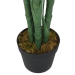 vidaXL Palmier artificial 28 frunze 120 cm verde vidaXL Palmier artificial 28 frunze 120 cm verde