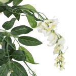 vidaXL Arbore artificial wisteria 1260 frunze 180 cm verde și alb vidaXL Arbore artificial wisteria 1260 frunze 180 cm verde și alb