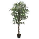 vidaXL Arbore de arțar artificial 504 de frunze 150 cm verde vidaXL Arbore de arțar artificial 504 de frunze 150 cm verde