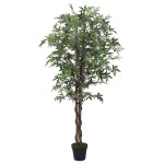 vidaXL Arbore de arțar artificial 672 de frunze 180 cm verde vidaXL Arbore de arțar artificial 672 de frunze 180 cm verde