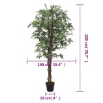 vidaXL Arbore de arțar artificial 756 de frunze 200 cm verde vidaXL Arbore de arțar artificial 756 de frunze 200 cm verde