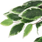 vidaXL Arbore ficus artificial 756 de frunze 150 cm verde