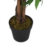 vidaXL Arbore de mango artificial 300 de frunze 80 cm verde vidaXL Arbore de mango artificial 300 de frunze 80 cm verde