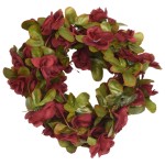 vidaXL Ghirlande de flori de Crăciun, 6 buc., roșu vin, 250 cm vidaXL Ghirlande de flori de Crăciun, 6 buc., roșu vin, 250 cm