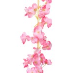 vidaXL Ghirlande de flori de Crăciun, 6 buc., roz închis, 180 cm vidaXL Ghirlande de flori de Crăciun, 6 buc., roz închis, 180 cm