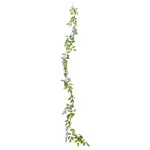 vidaXL Ghirlande de flori de Crăciun, 6 buc., violet, 200 cm vidaXL Ghirlande de flori de Crăciun, 6 buc., violet, 200 cm