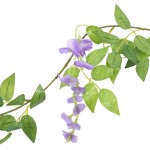 vidaXL Ghirlande de flori de Crăciun, 6 buc., violet, 200 cm vidaXL Ghirlande de flori de Crăciun, 6 buc., violet, 200 cm