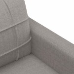 vidaXL Fotoliu canapea, gri taupe, 60 cm, material textil