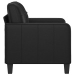 vidaXL Canapea de o persoană, 60 cm, piele ecologică vidaXL Canapea de o persoană, 60 cm, piele ecologică