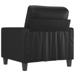 vidaXL Canapea de o persoană, 60 cm, piele ecologică