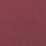 vidaXL Canapea cu 2 locuri, roșu vin, 120 cm, material textil