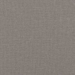 vidaXL Canapea cu 2 locuri, gri taupe, 140 cm, material textil
