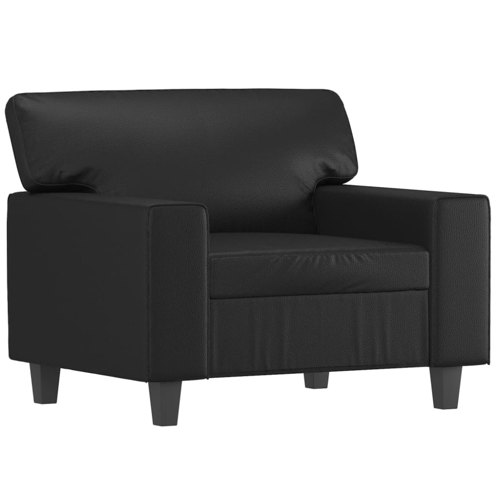 vidaXL Canapea de o persoană, 60 cm, piele ecologică