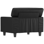 vidaXL Canapea de o persoană, 60 cm, piele ecologică