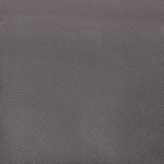 vidaXL Canapea cu 2 locuri, gri, 140 cm, piele ecologică