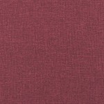 vidaXL Canapea cu 3 locuri, roșu vin, 180 cm, material textil