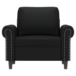 vidaXL Canapea de o persoană, 60 cm, piele ecologică vidaXL Canapea de o persoană, 60 cm, piele ecologică